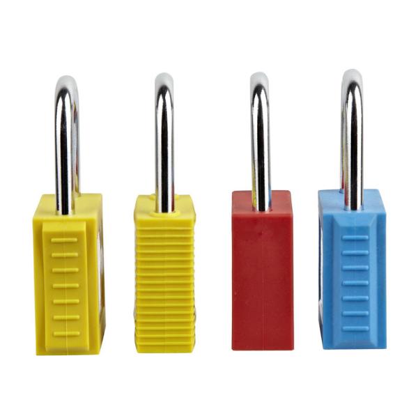 85g Dustproof Lock Out Padlocks ABS Body 38 Mm Short Steel Shackle