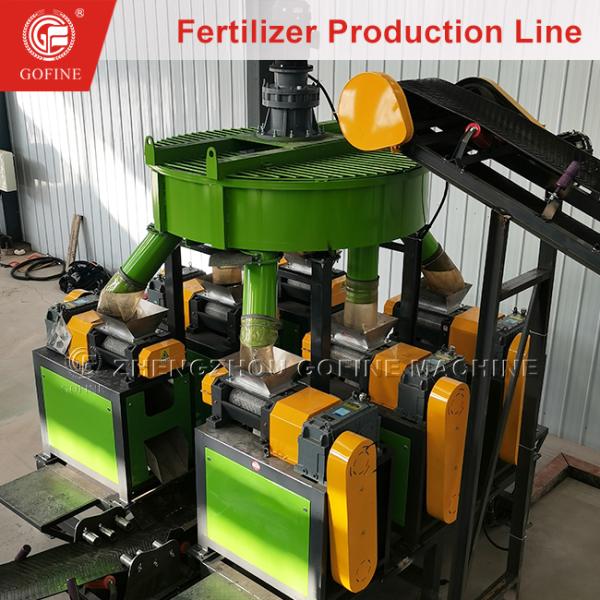Granulateur de phosphate d'ammonium 1-15 T/H Entièrement Automatique