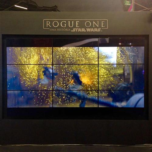 500cd/m2 3840*2160 55 Inch 1.8mm Narrow Bezel LCD Screen