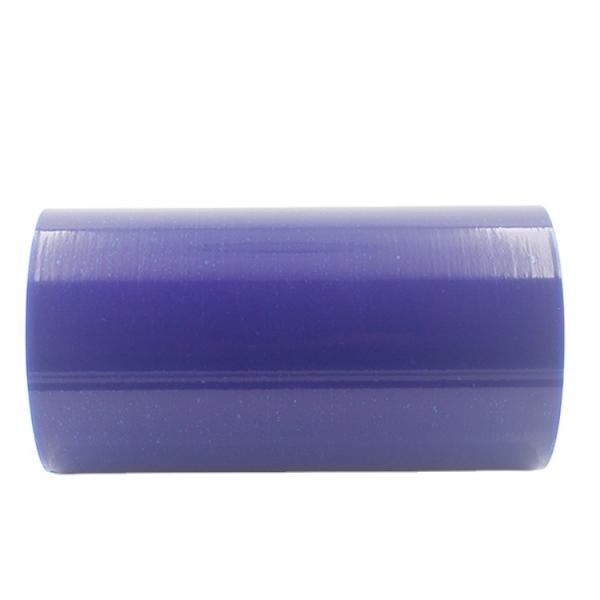 Película adesiva azul PE livre de resíduos para protecção de superfície de chapas de alumínio