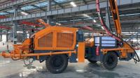 Máquina robótica de rociado de hormigón UPS-20J con capacidad de 20 m3/h y distancia de rociado de 8,5 m Alimentada por motor Cummins