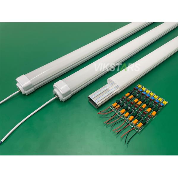 36W LED Linear Lights Tri-proof Tube For Industrial Lighting Factory Parking Lot