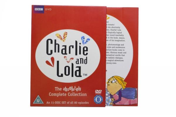 Charlie and Lola-TheAbsolutely Complet carton dvd Movie disney movie for children region 2