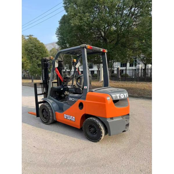 3 тонны подержанного дизельного вилочного погрузчика Toyota, Toyota Forklift 8FD30