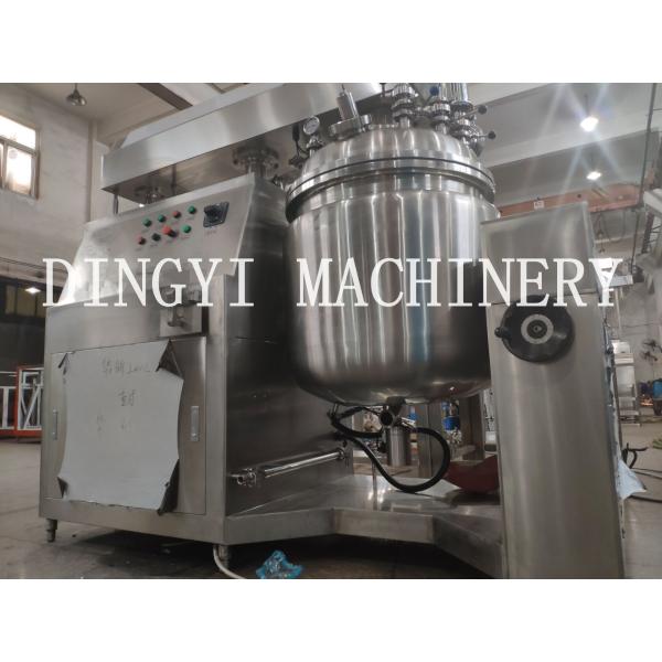 High Shear Toothpaste Making Machine , Large Vacuum Homogenizer Equipment