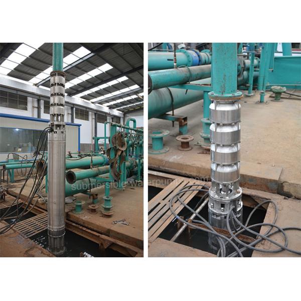 High Lift Underwater Submersible Pump Variable Speed 10 Inch 75hp With Ac Motor