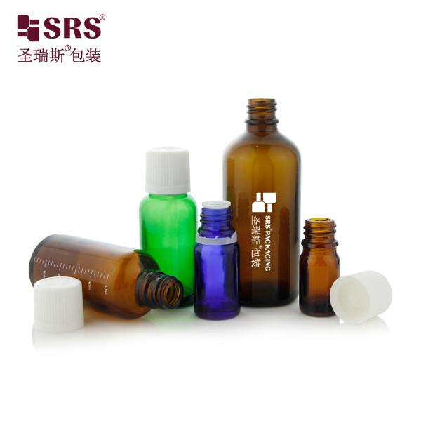 5ml 10ml 15ml 30ml 50ml 100ml 18/415 Child Proof Cap Glass Essential Oil Roller Ball Bottle