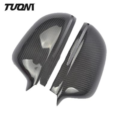 Replacement Carbon Fiber Mirror Caps Audi A4 A5 S5 A3 RS3 RS4 RS5 Rearview Mirror
