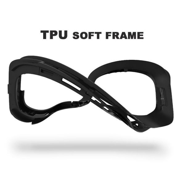 Adjustable strap ski goggles polarized double layers anti fog UV protection windproof ski mask glasses for men women skiing