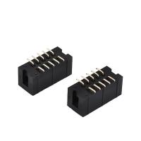 90 bâti extérieur ÉÉpinglergler entête de SMT de boîte de degré d'en-tête rangée femelle du connecteur 2.54mm de double