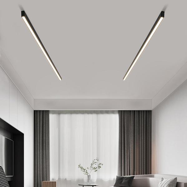 profil en aluminium IP45 d'In LED de conducteur de la largeur PMMA de 50mm pour la lumière pendante