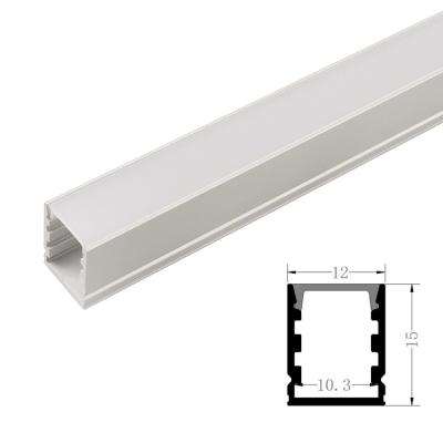 Material 1215 da liga de alumínio das extrusões 6063-T5 da luz de tira do diodo emissor de luz