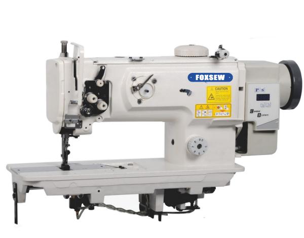 Single Needle or Double Needle Direct Drive Compound Feed Walking Foot Heavy Duty Lockstitch Sewing Machine