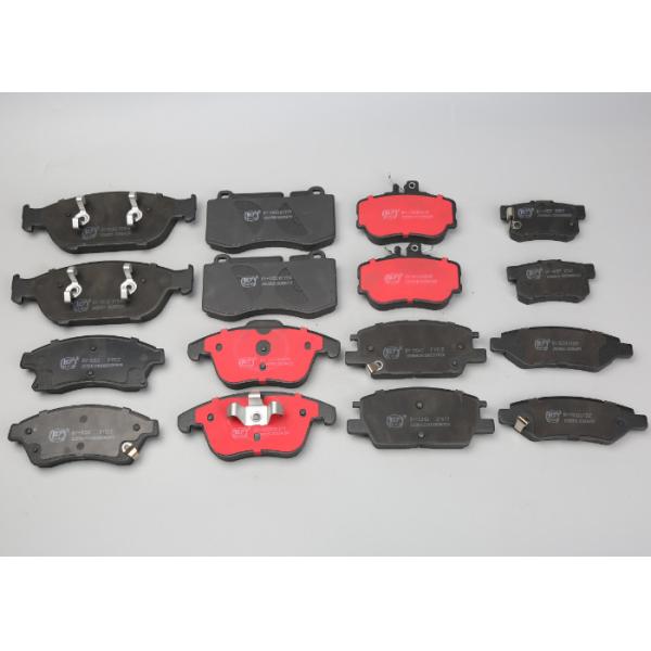 Red Woven 98735293901 Auto Brake Pads For High End Passenger Car