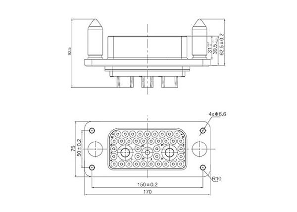 10000 Mechanical Life Battery Swapping System Connector For EV HEV Ebike Electrical Motorcyle