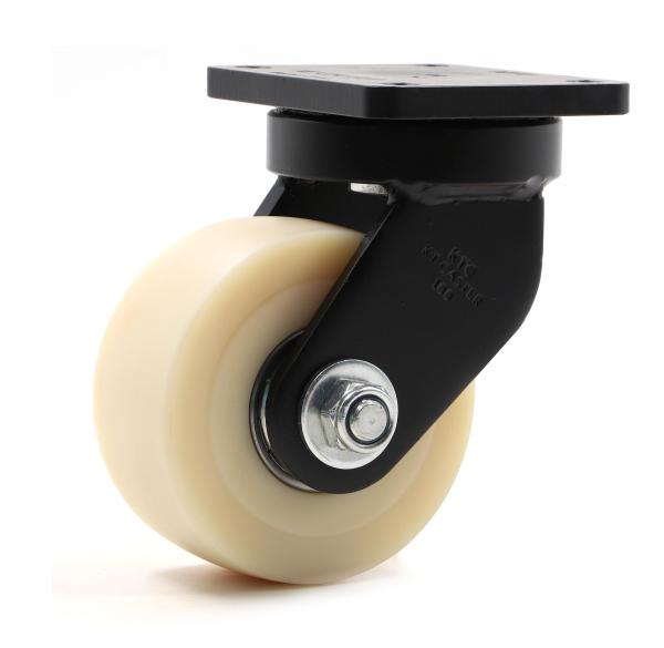 Precision  Mc Nylon 2 Ton Caster Wheels , 100mm Castors Heavy Duty 4