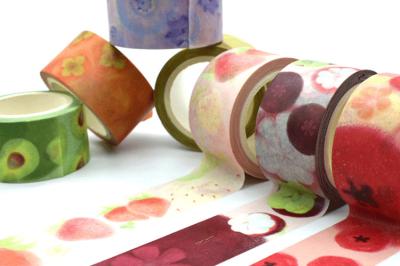 10m General Purpose Fruits Pattern Masking Washi Tape