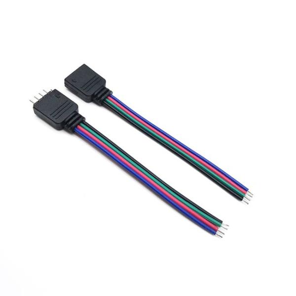 квадрат 9cm*9cm длины 2*0.3mm 10cm кабель RGB 4 ядров