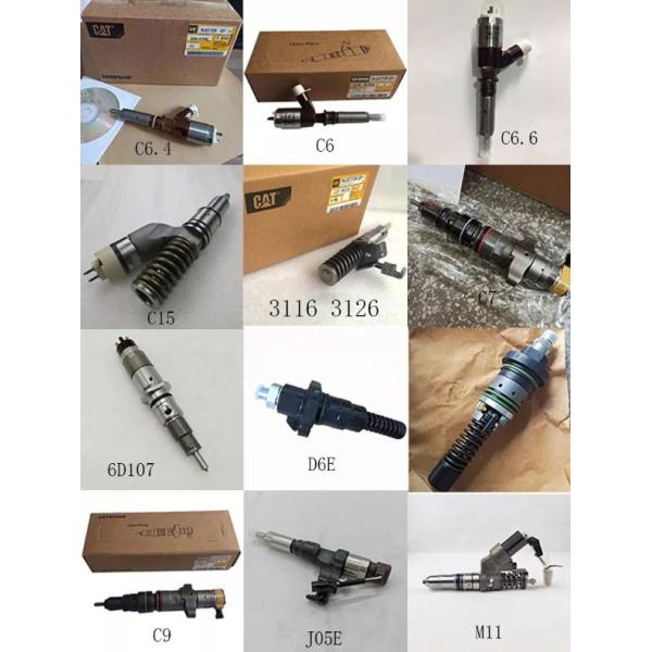 6D125 Engine Fuel Injector 6156-11-3300 6156113300 095000-1210 095000-1211 Injector for KOMATSU D65EX-15 PC400-7 PC450-7