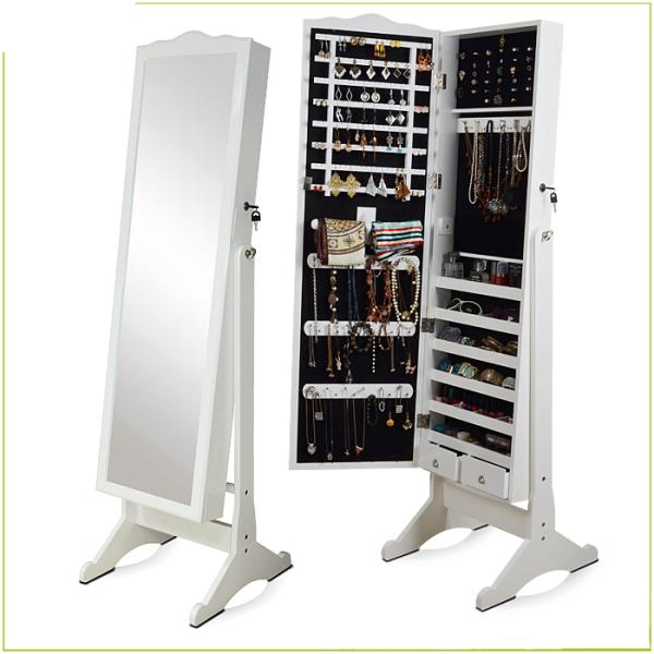 European Style 60inch Free Standing Jewellery Cabinet