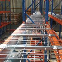 Aço galvanizado soldado galvanizado Metal de armazenamento de aço Wire Mesh Decking Panels Pallet Racking