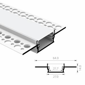 アルミニウムIP20 LEDプラスター プロフィールによって引込められる放出チャネル