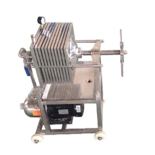 Food Grade Filter Press for Oil Industry Weight KG 25 Filter Area 0-7m2 Customizable