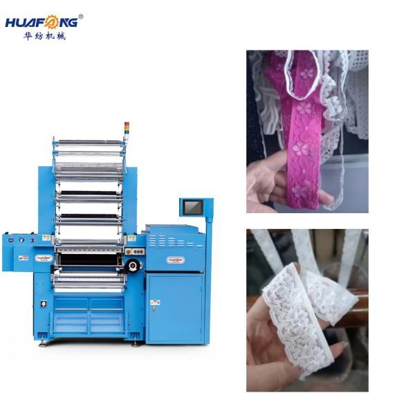 Commercial CT609B8 Crochet Weaving Machine Ribbon Machine High Efficiency