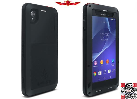 Aluminum Dirtproof/Shockproof/Waterproof Case For Sony Xperia Z2 Multi Color Gift Box Yes