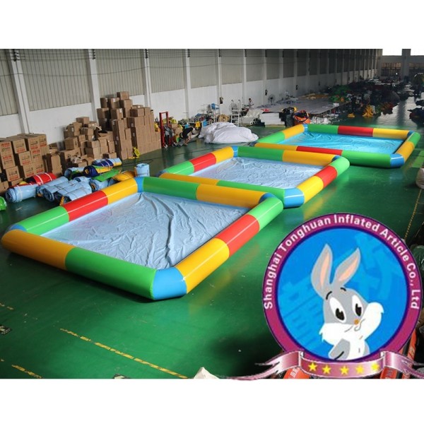 Large Adult Inflatable Swimming Pool China Factory Outdoor Household Water Park with Fun Games for the Home or Land