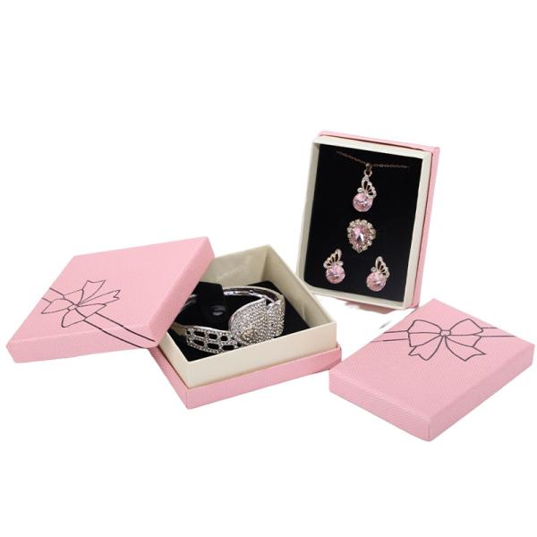 Hanhong Black Rose Paper Jewelry Box fournitures avec ciel et terre couverture Contactez-nous