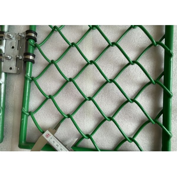Green Color 50mm*50mm hole size PVC Coated Helideck Safety Mesh For Perimeter use