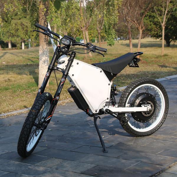 72V8000W 19 Inch Powerful Ebike With Front And Rear Bike Lights