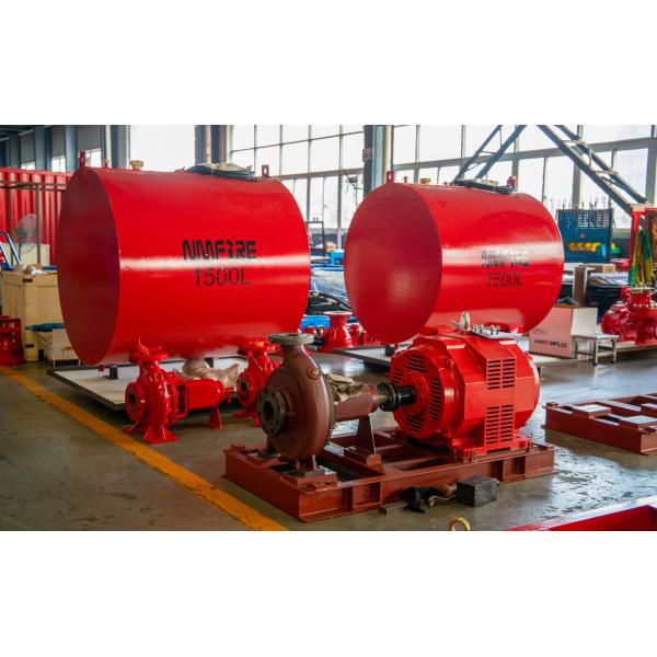 250 GPM Конечный насос для всасывания Пожарный насос для воды