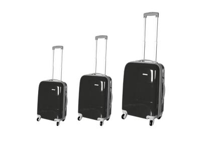 Girly ABS PC Luggage Bag Set Of 3 , Carry On Travel Trolley Suitcase Bag