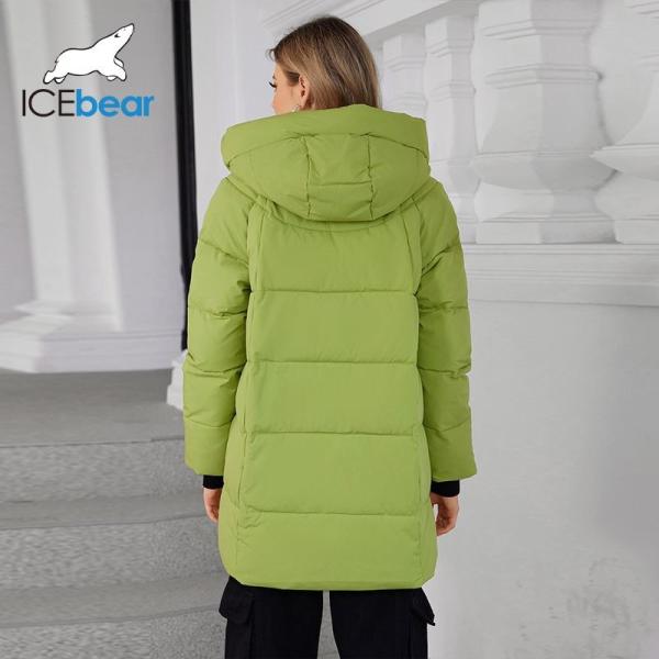 83cm 85cm 87cm 89cm Mid Length Down Coat Grayish Green Mid Length Puffer Jacket