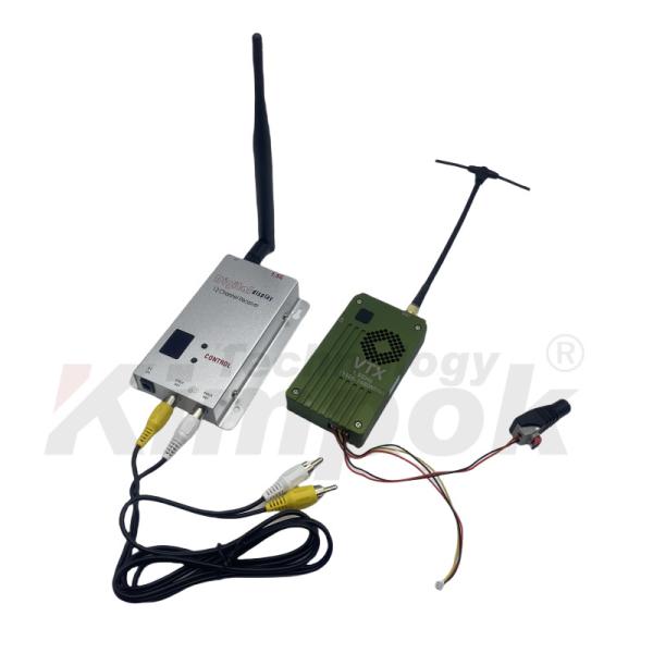 1Émetteur et récepteur vidéo de 5 GHz 8W: 1.5G VRX pour RC FPV Drone de course VTX haute puissance
