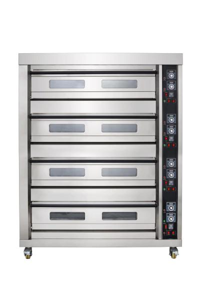 16 Taça Forno a gás para padaria Pão Torta de ovos Equipamento de cozinha Francês 494kg 0,3KW