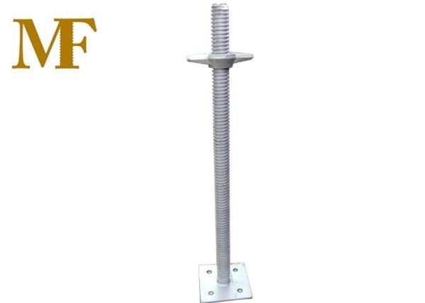 Placas de base ajustáveis do andaime padrão e peso principal dos jaques 2.6-5.6kg/pcs de U