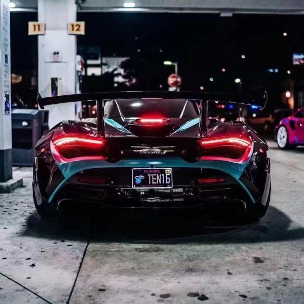 720S Mclaren Body Kit 1016 Style Dry Carbon Fibre Tail Body Kit