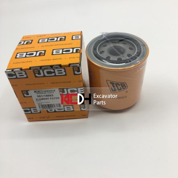 Фильтр для масла 581-18063 коробки передач затяжелителя машинных частей экскаватора Jcb