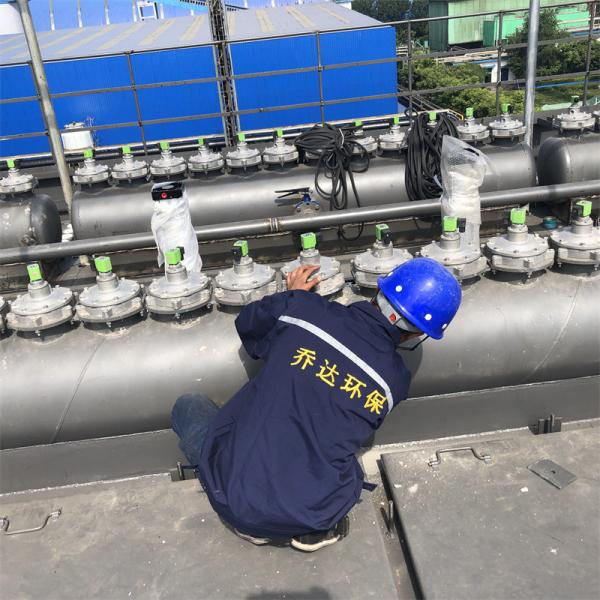 Hot Dip Galvanized Zinc Pot Flue Gas Dust Collection Equipment Pulse Jet Cleaning