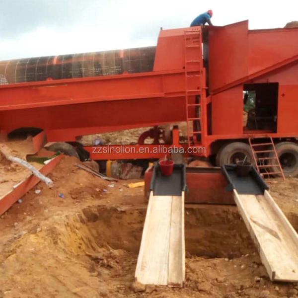 Gold Machinery Separator Gold Trommel Wash Plant with Gravity Separation Equipment