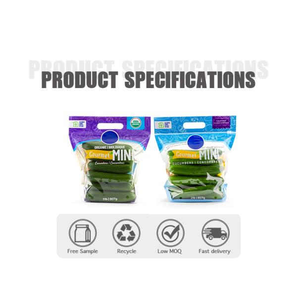 стойка овощей 500g Resealable вверх по мешку кладет сухие плоды в мешки упаковывая верхнюю часть молнии мешка