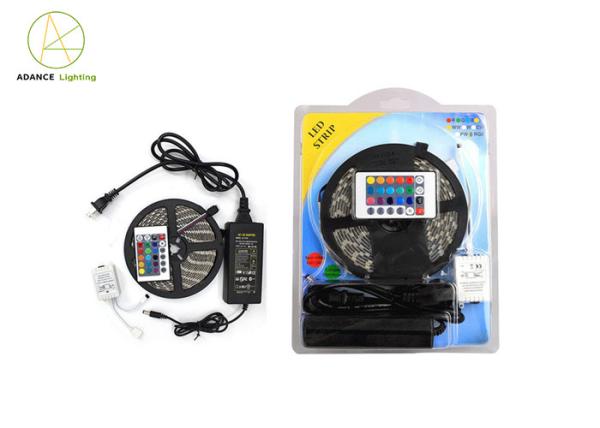 DC12V SMD 800LM RGB LED Flexible Strip Lights 5050 With Controller