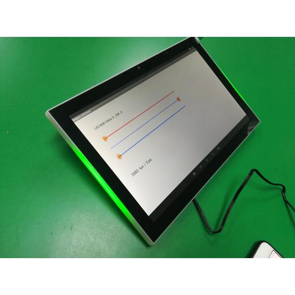 Conference Room 10.1 Android Based Auto Boot Up POE Powering Touch Tablet With LED Light Indicator