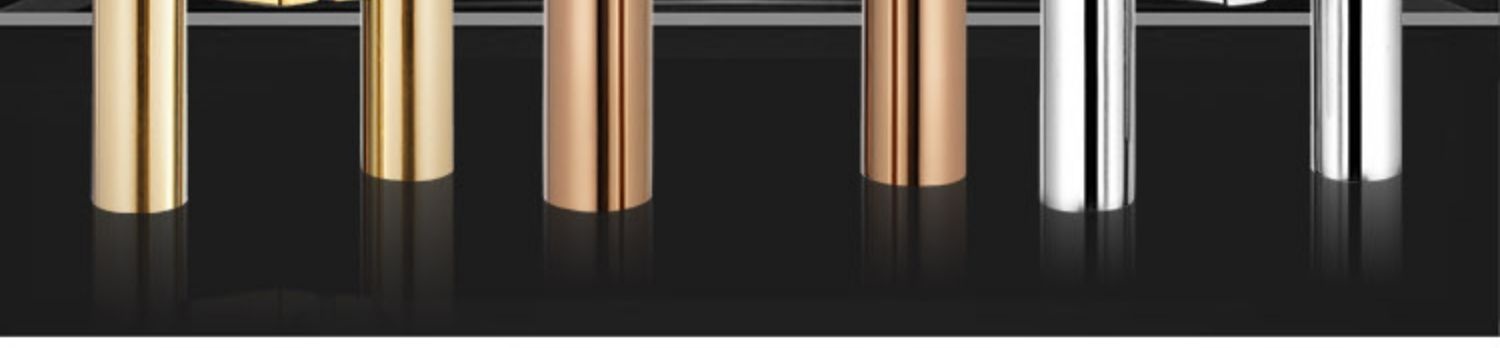 Modern Slanted Foot Door Handle Stainless Steel Glass Offset Frameless Large Wooden Rose Black Titanium Gold Finish for Villas