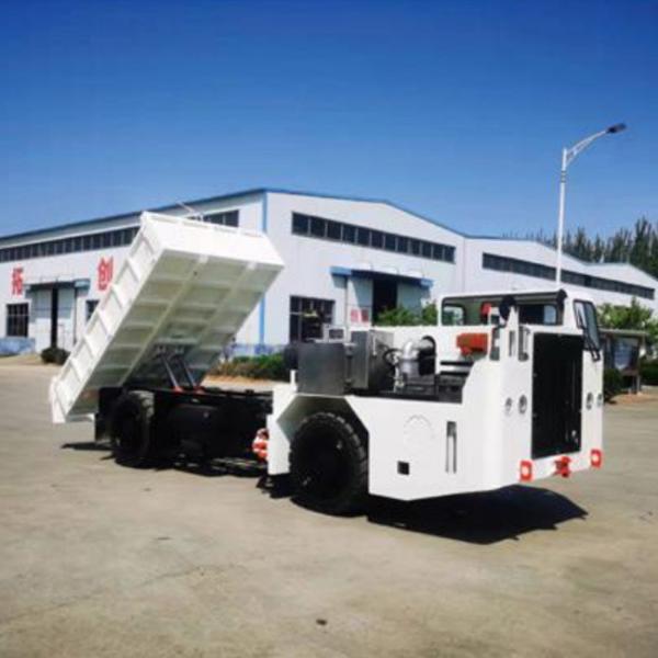 Ultra Low Type Trackless Rubber Tire Underground Mining Vehicle Hydraulic