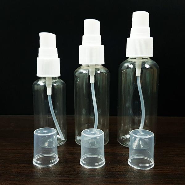 Botol Spray 50ml 60ml 100ml Hand Sanitizer Plastic Empty Plastik PET Spray Bottle