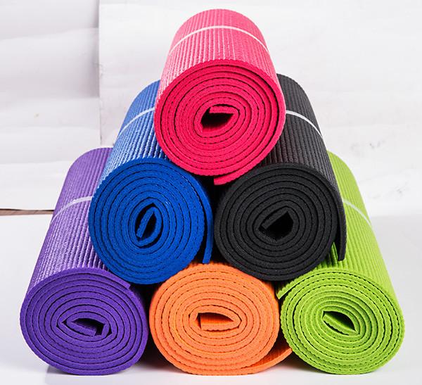 Yoga & Pilate Type High DensityECO PVC cheap  yoga mats.single layer  yoga mat